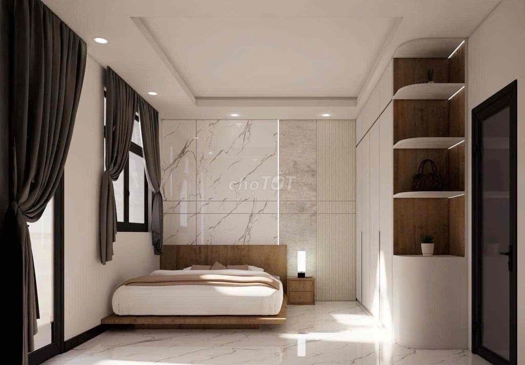 BÁN NHÀ 3 TẦNG - ĐƯỜNG NDT GẦN UBND P. PHÚ HỮU - Ảnh 2