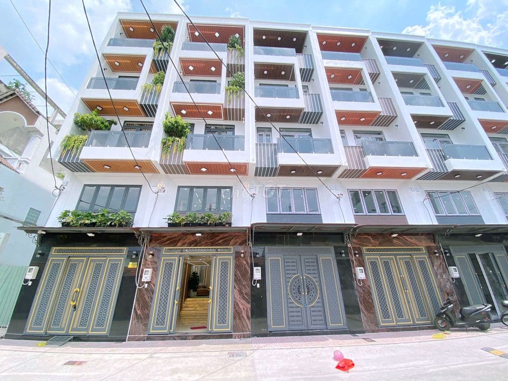 Nhà mới có thang máy 5 tấm full nội thất 4x20m. Hẻm 10m Lê Trọng Tấn. - Ảnh 3