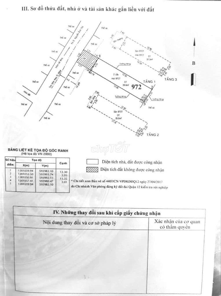 Bán nhà gần khu Trung Chánh-Nguyễn Ảnh Thủ - Ảnh 3