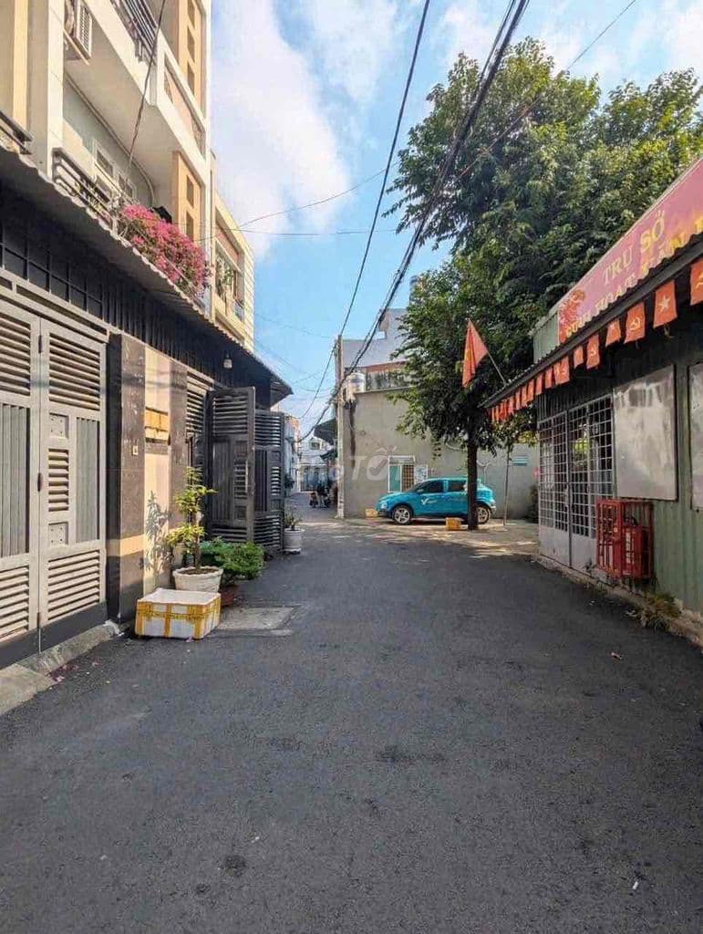 NHÀ ĐẸP 4 TẦNG- HẺM XE HƠI-52M2-LÊ VĂN THỌ, P9, GV-GIÁ: 6 TỶ480