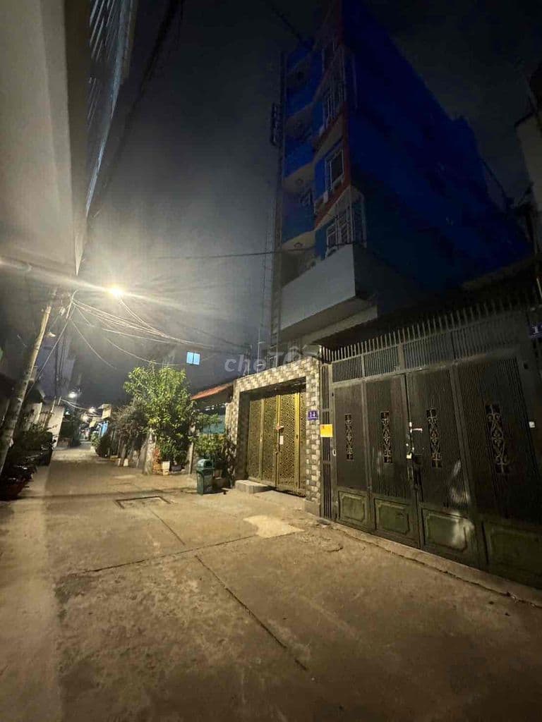 nhà đúc 4,5 tấm trường chinh phường đông hưng thuận Q12 dt: 107m2 - Ảnh 2