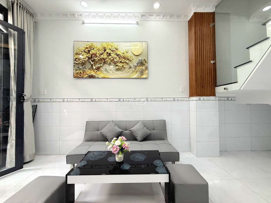nhà 3,5x10m 2 tầng Huỳnh Tấn Phát 1 tỷ 55 - Ảnh 2