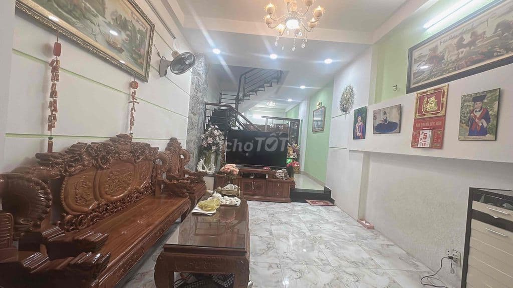 Mua đất tặng nhà chính chủ 1/ hẻm xe hơi thông phạm văn chiêu