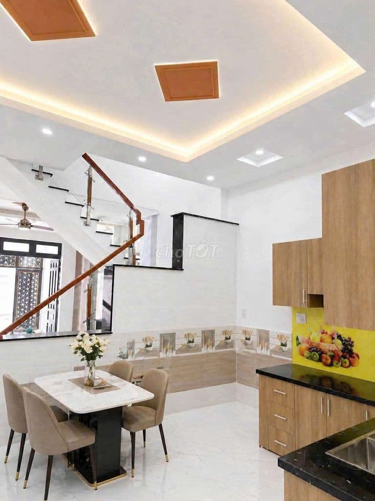 Nhà bán hẻm xe hơi, 2 tầng btct, 4,4m x 17m, bình tân, - Ảnh 3