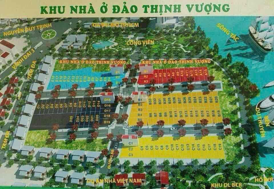 BÁN NỀN C7 - DỰ ÁN THỊNH VƯỢNG TAM ĐA - 3.2 TỶ/61m2