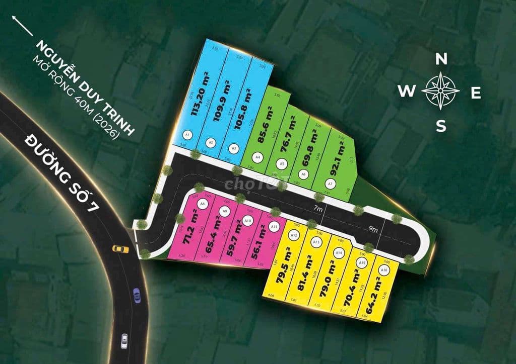🔥 HOT! Cơ Sở Hữu 1 Số Nền F0 Tại Nguyễn Duy Trinh Q2.