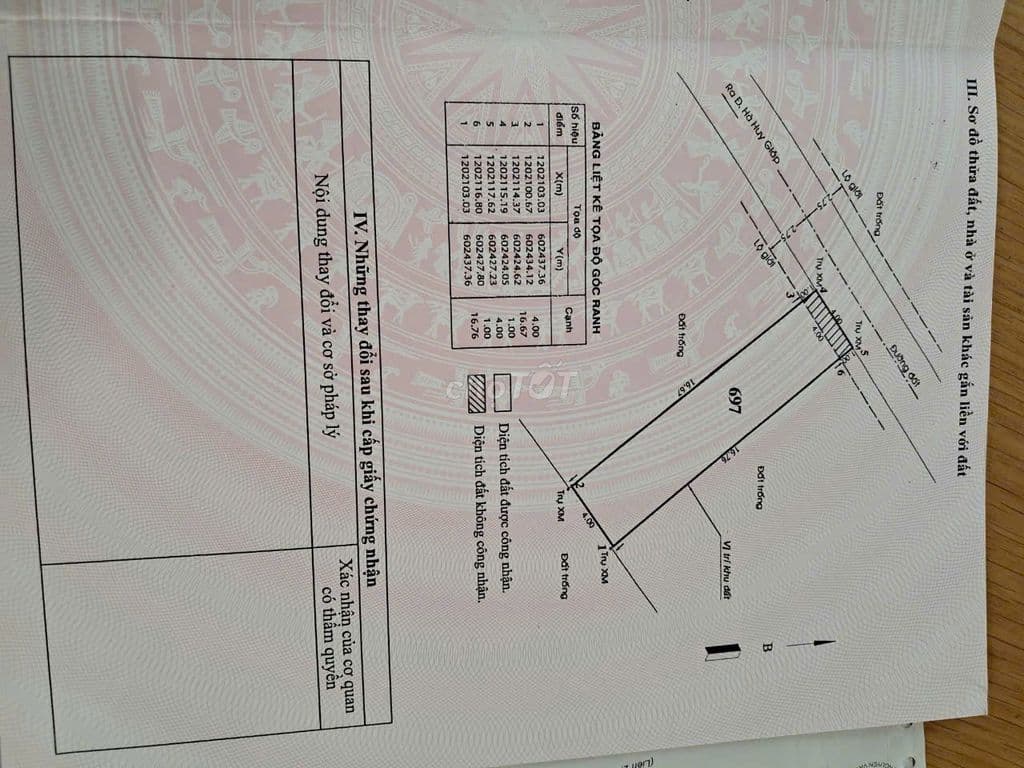Bán đất đẹp 1/ hẻm xe hơi phường Thạnh Lộc củ nay An Phú Đông Quận 12 - Ảnh 3