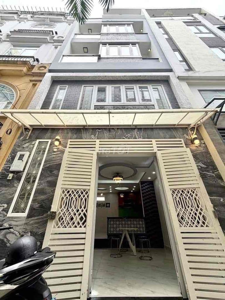 🏡 Nhà 5 tầng Chu Văn An | 4.8x8m nở hậu 8.6m | 5Tầng 5PN 4wc | 8.68 tỷ