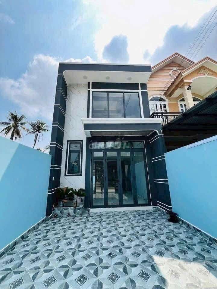nhà mới Xây 1 Trệt 1 Lầu, 5X22 Thổ Cư, Xã phước Vĩnh an Củ Chi - Ảnh 2