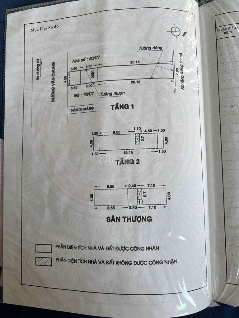 Bán siêu phẩm Văn Chung khu vực trung tâm Quận Tân Bình.