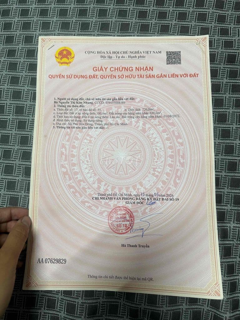 Bán đất thổ cư - Ảnh 3