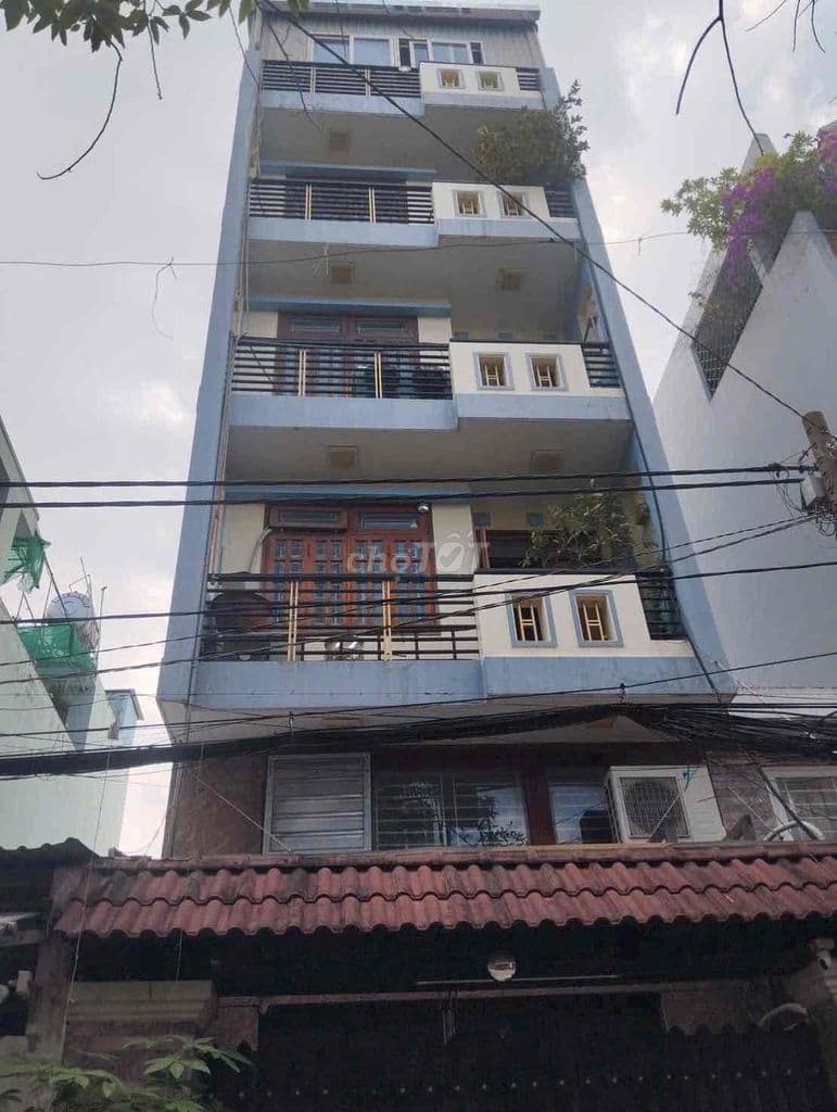 NGỢP BANK BÁN GẤP NHÀ 6 TẦNG THANG MÁY NGAY GÒ DẦU