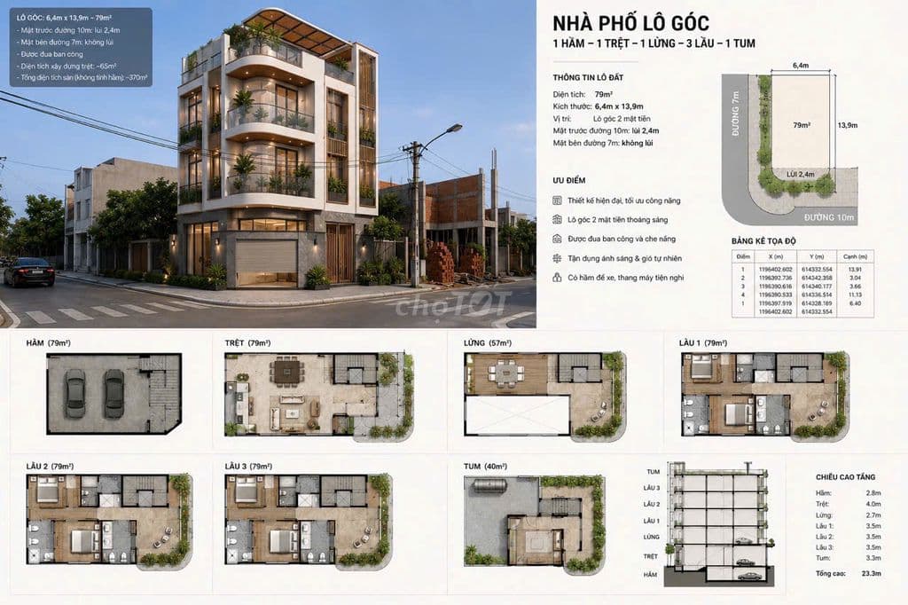 Bán Lô Góc 79m2 Hẻm thông Hai hướng, Đ. Bưng Ông Thoàn, Phú Hữu, Q.9 - Ảnh 3