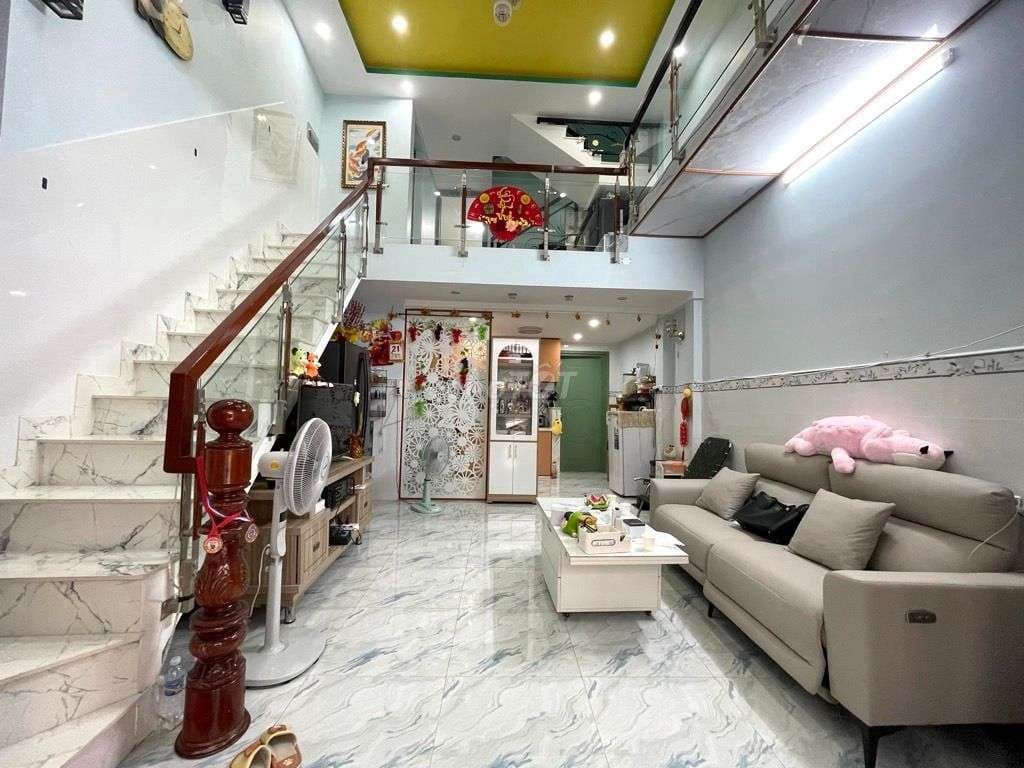 nhà bán phan huy ích thuận tiện đi nhà ga T3, emart - Ảnh 2