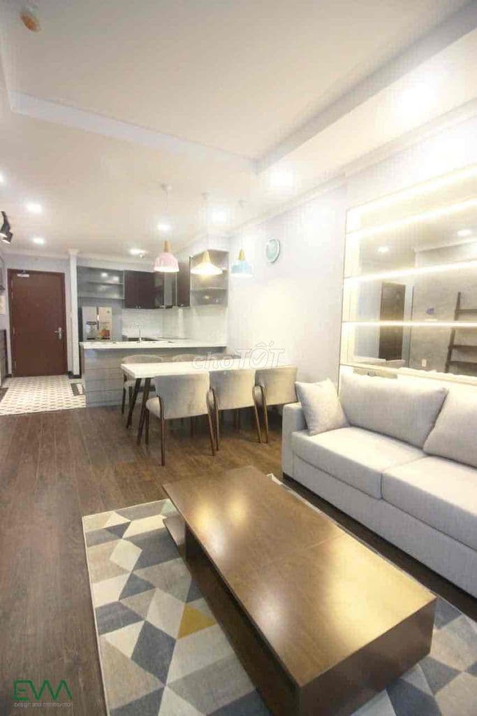 Căn hộ 2PN 2WC 81m2 đầy đủ nội thất The Gold View