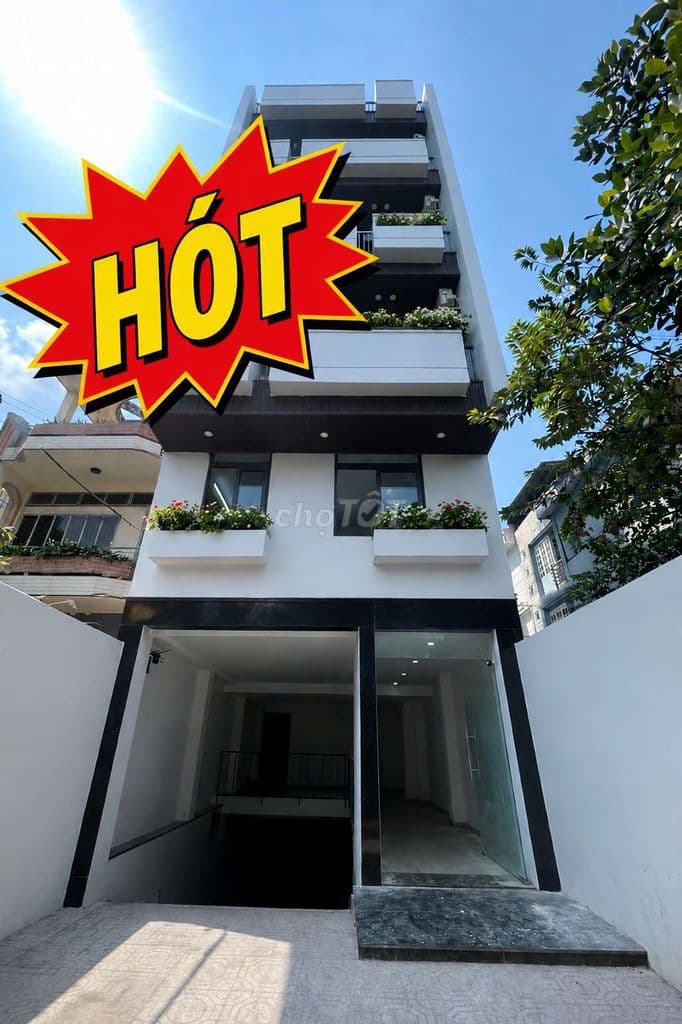 TÒA NHÀ CHDV 24 PHÒNG, HẦM 7 TẦNG THANG MÁY, GIÁ 36.8 TỶ