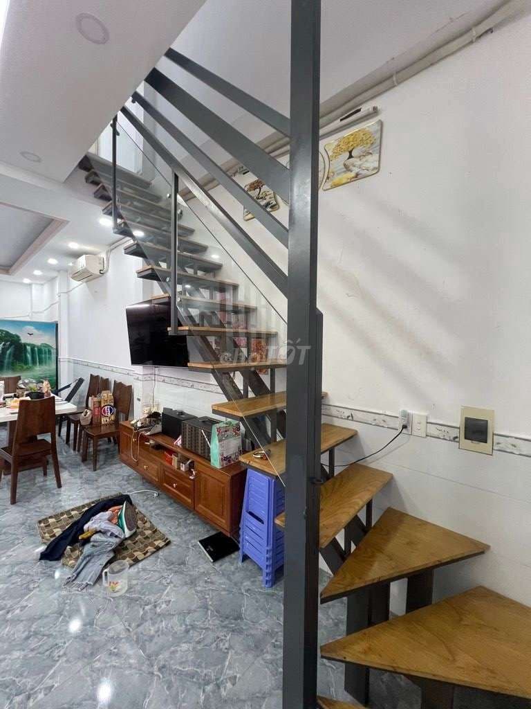 Kẹt tiền Bán gấp nhà mới 75m2 Huỳnh Tấn Phát, sát Quận 7, SHR - Ảnh 2