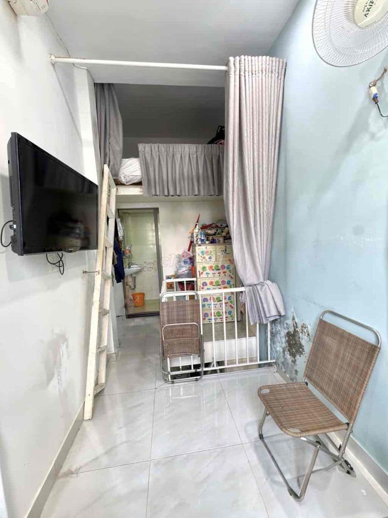 NHÀ NƠ TRANG LONG P15 BÌNH THẠNH 2 TẦNG CÓ GÁC LỬNG 2WC 2.2 TỶ TL - Ảnh 3