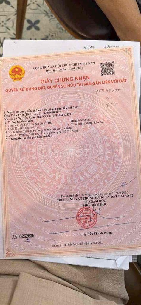 Tân Thới Hiệp14vào 2 xẹc ngắn hẻm 5m ngan 4,7x21 giá 4t990 - Ảnh 3