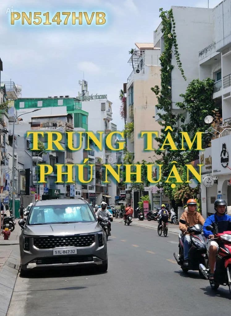 5147-💥 NHÀ TRUNG TÂM PHÚ NHUẬN , SÁT Q1 , Q3 ,SÁT ĐƯỜNG LỚN