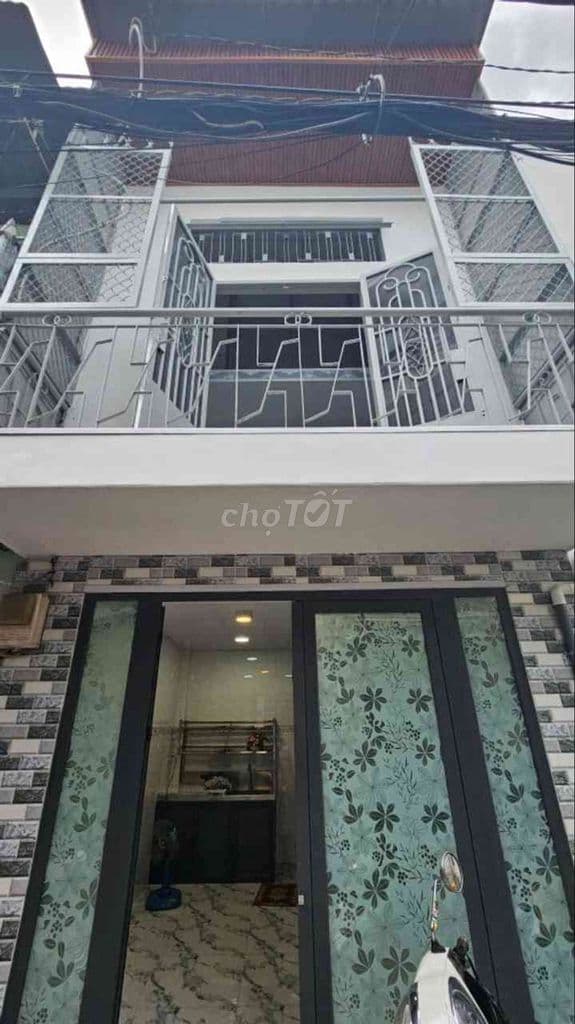 Nhà hẻm xe hơi Lũy báng bích,Tân Phú,3 tầng, 30m2-giap q11,SHR ko QH