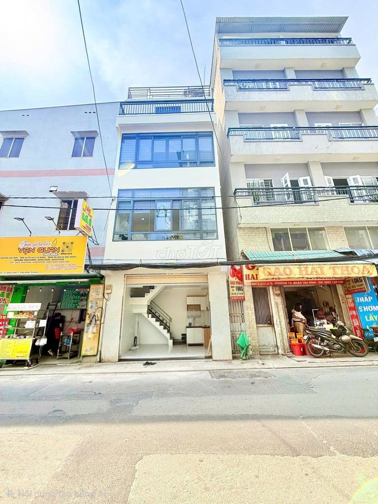 Nhỉnh 5 TỶ có ngay MTKD Ngay Chợ Hoàng Hoa Thám-Tân Bình.ĐÚc 3 Lầu MỚI