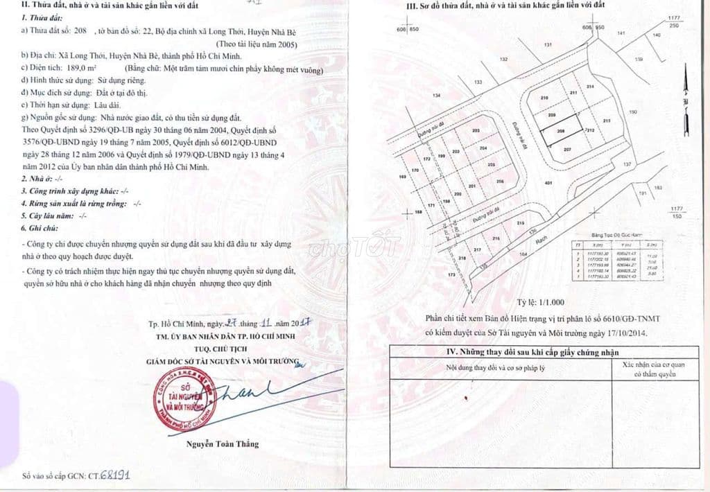 Đất biệt thự 512 Nguyễn Văn tạo