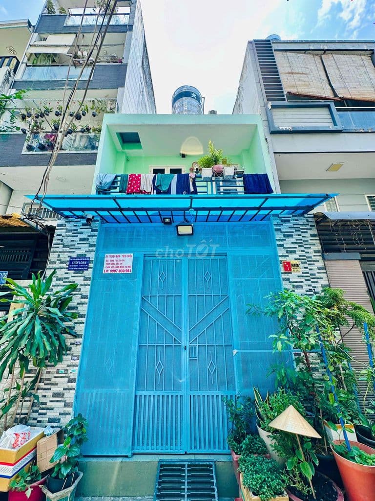 Hẻm 4m CHỈ 6.6x tỷ, 4x12m, 2 tầng.Nhà Full Nội Thất, Gần ParcMall Q8.