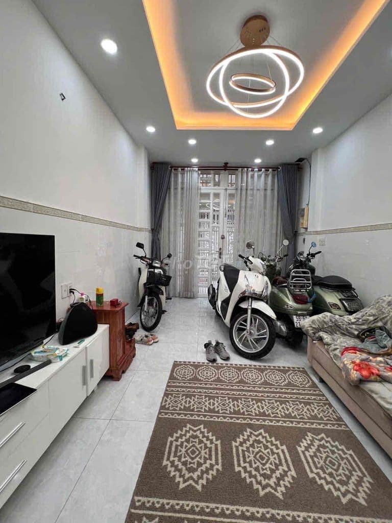 BÁN NHÀ HẺM XE HƠI SÁT MẶT TIỀN TRẦN PHÚ Q5 - Ảnh 2