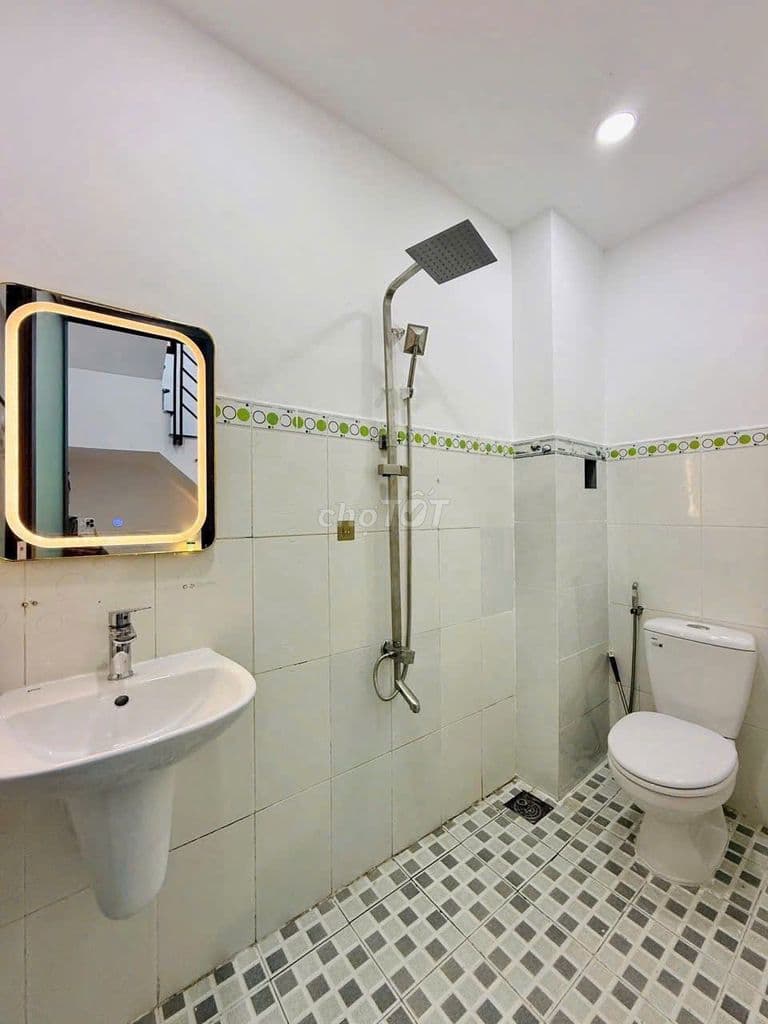 Gần Lotte Mart. Căn 53.3m Nguyễn Văn Lượng, Gò Vấp xây 3 tầng. Sổ sẵn - Ảnh 3