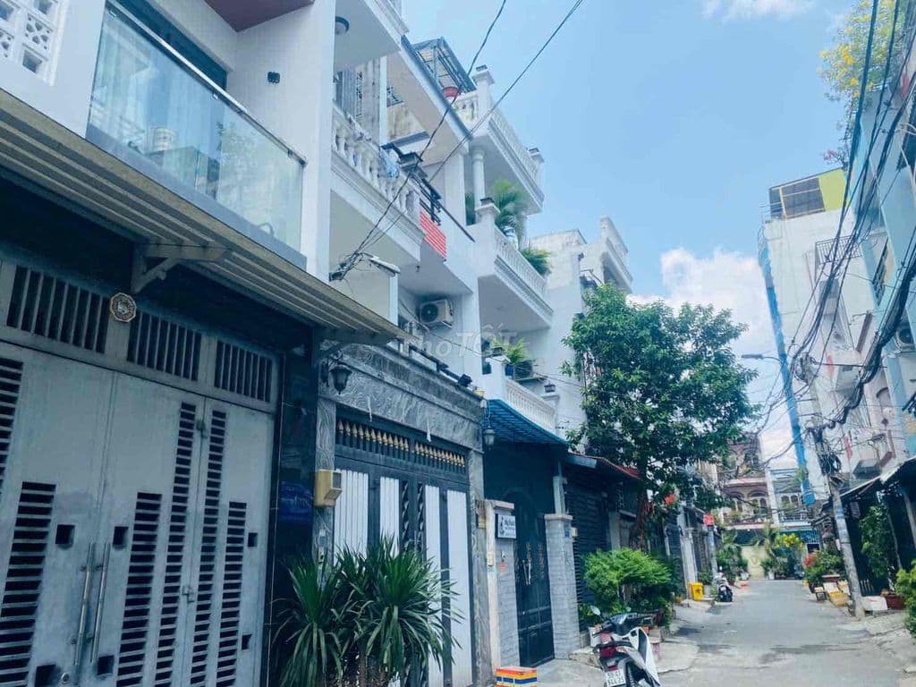 bán nhà 4 tầng. 60m2. hẻm OTO thông. tại PHẠM VĂN CHIÊU. GÒ VẤP - Ảnh 2