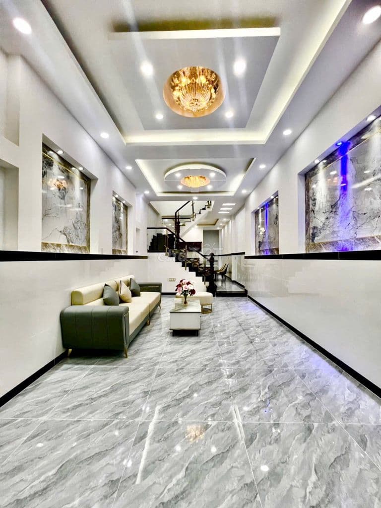 NHÀ Q12, 3 LẦU, 76M2, HXH THÔNG TRẢI NHỰA, NHÀ MỚI Ở NGAY, NHỈNH 6 TỶ - Ảnh 2
