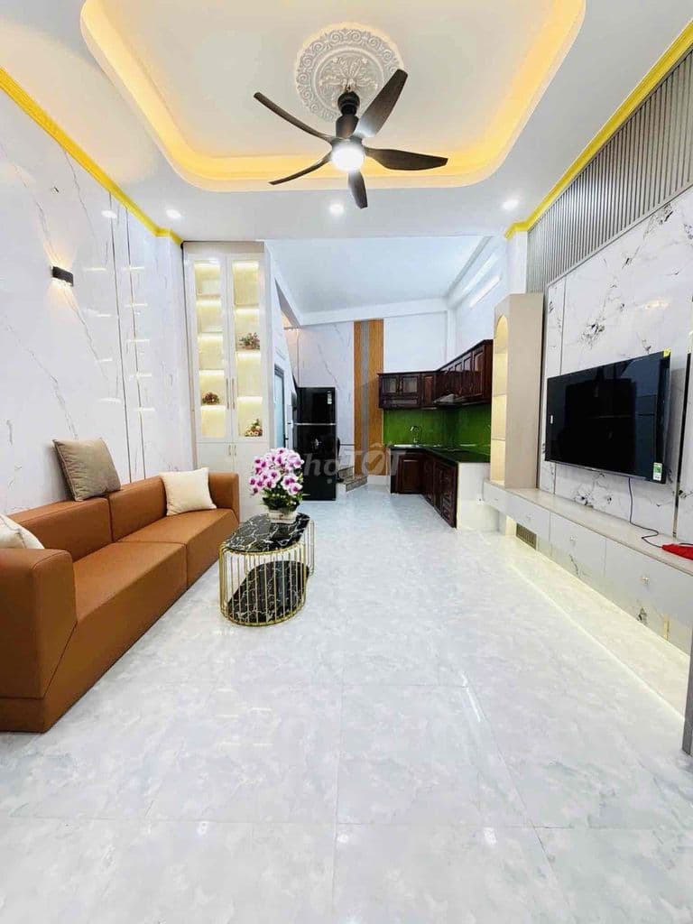 BÁN NHÀ ĐẸP AN HỘi TÂY - QUANG TRUNG GÒ VẤP - HẺM ÔTÔ THÔNG - 40M2 - Ảnh 2