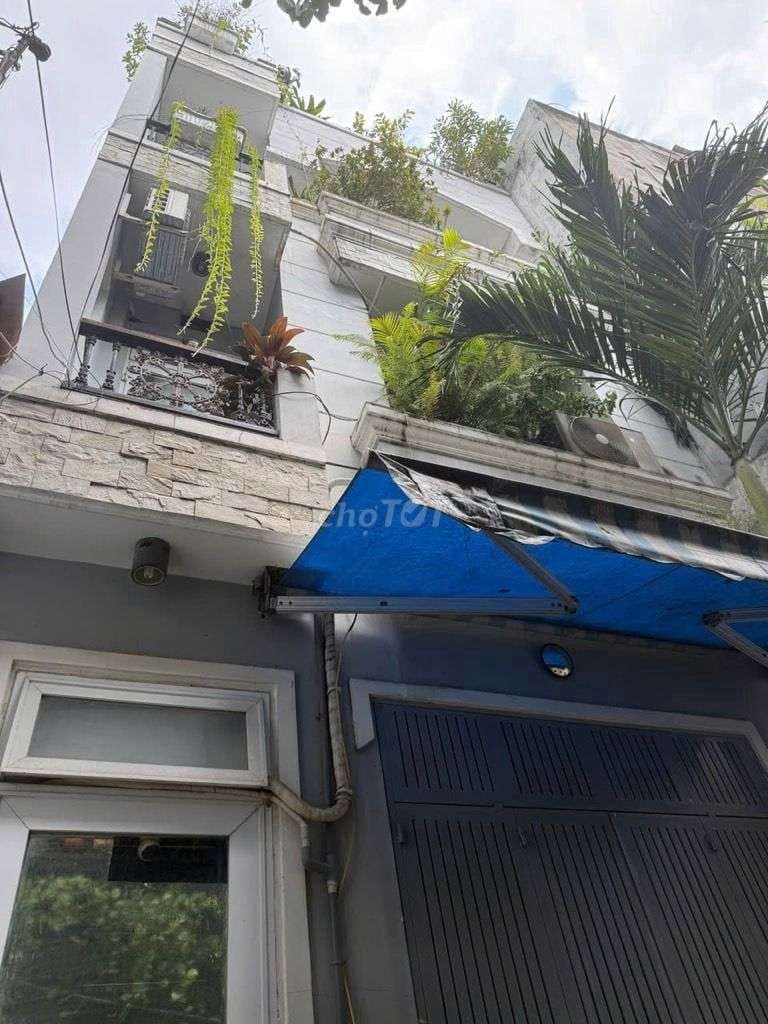 MÌNH BÁN NHÀ ĐẸP RẺ ĐƯỜNG XE HƠI GIÁP LÊ QUANG ĐỊNH -4 TẦNG CHỈ 7.9TỶ