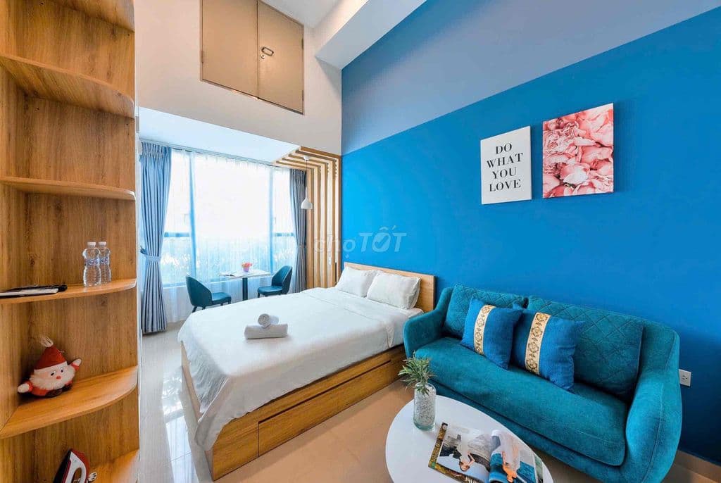 Căn hộ studio đầy đủ nội thất River Gate
