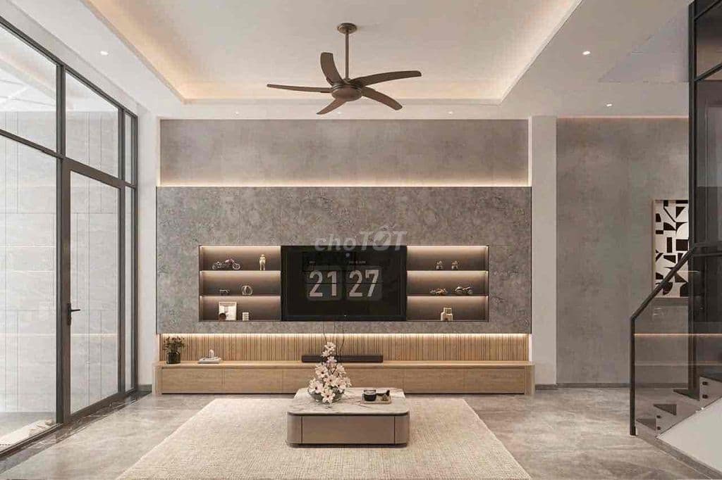 BÁN NHÀ Q4 KDC HH -Nhà ĐƯỜNG XÓM CHIẾU NHÀ ĐANG XÂY TRỆT 2 Lầu ST - Ảnh 3