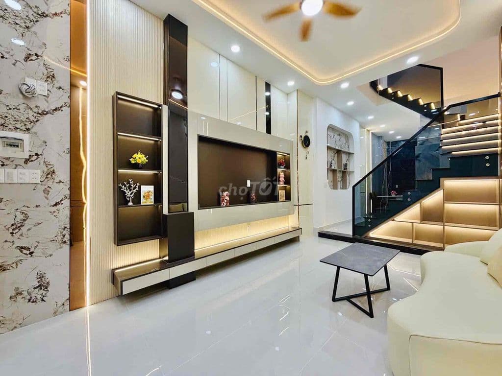 NGUYỄN VĂN KHỐI - GÒ VẤP - NỘI THẤT CAO CẤP - HẺM XE HƠI - Ảnh 2