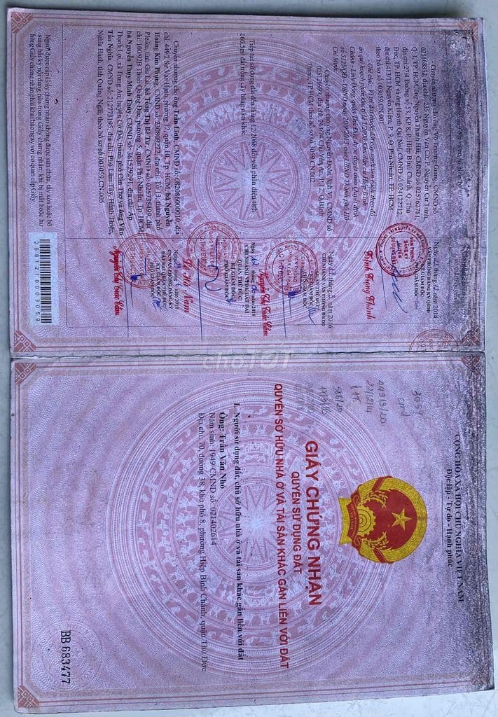 nhà chính chủ