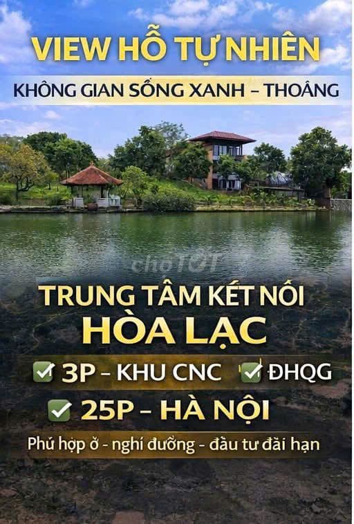 SIÊU PHẨM VIEW HỒ – HIẾM CÓ KHÓ TÌM TẠI HÒA LẠC - Ảnh 3
