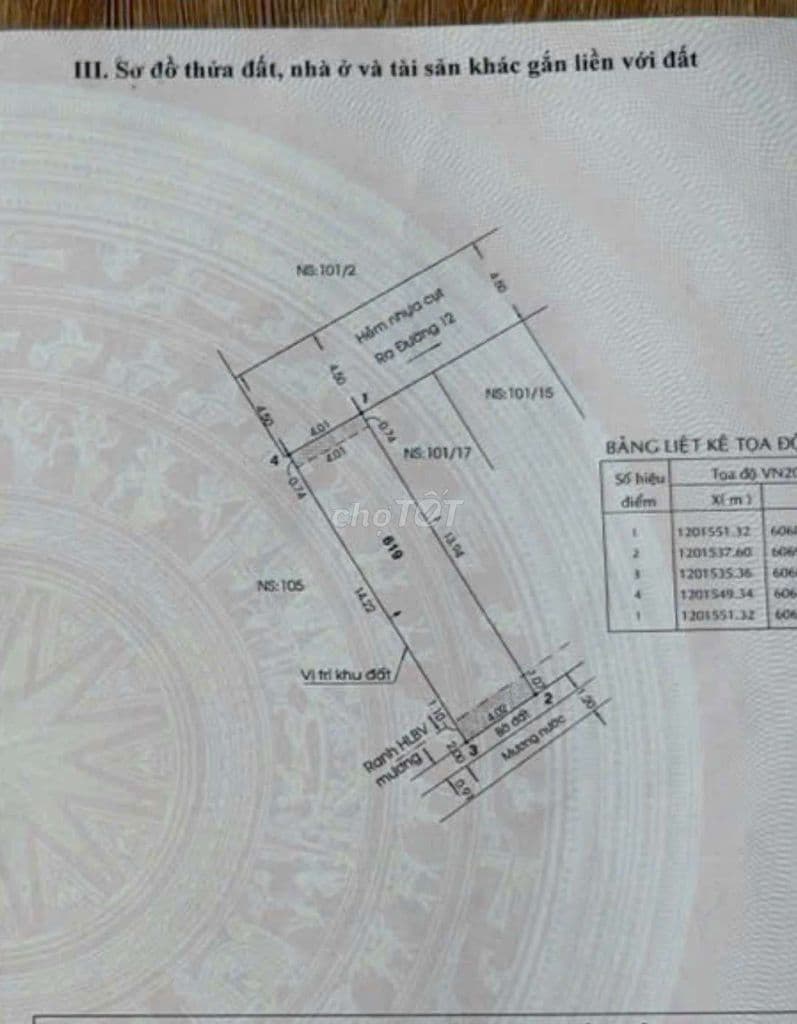 Bán lô đất đẹp 64m khu dân cư ,