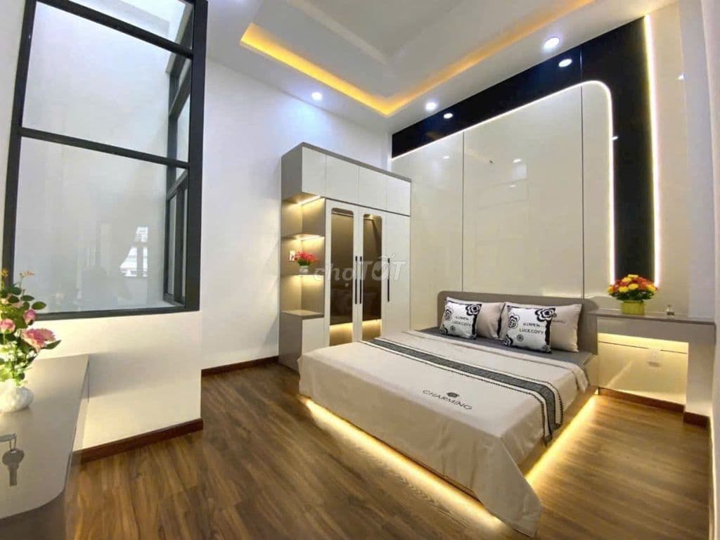 NHÀ 3 TẦNG MƠI XÂY DT 48M2, HẺM XE HƠI - PHẠM VĂN CHIÊU - GÒ VẤP - Ảnh 2