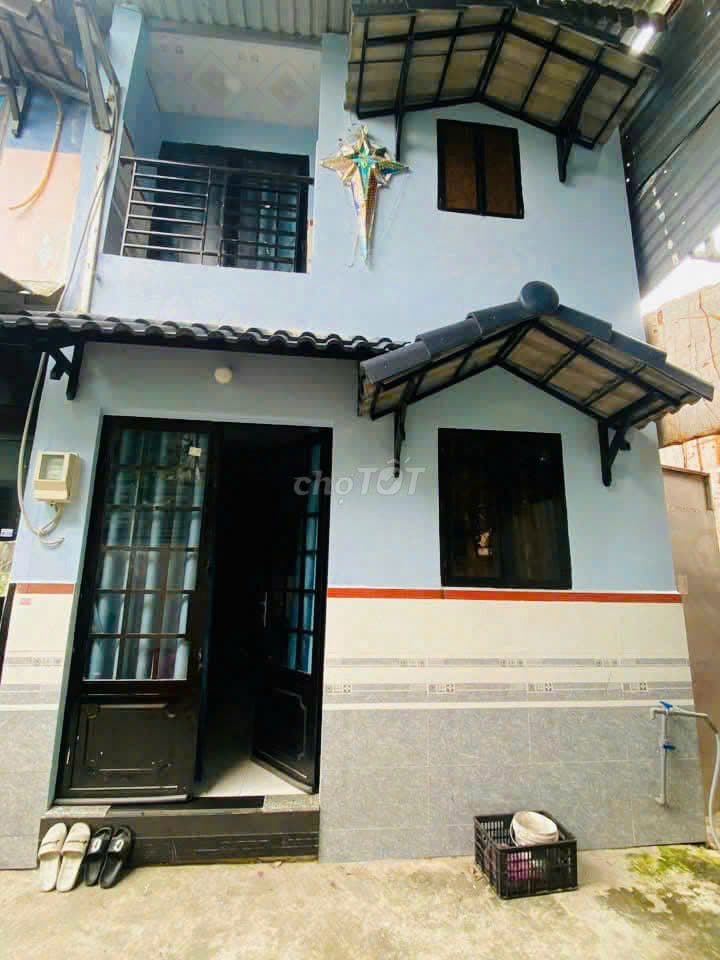 Nhà đg Trương Thị Hoa đối diện trg Nguyễn Hiền Q12, hẻm 4m giá 1ty065 - Ảnh 2