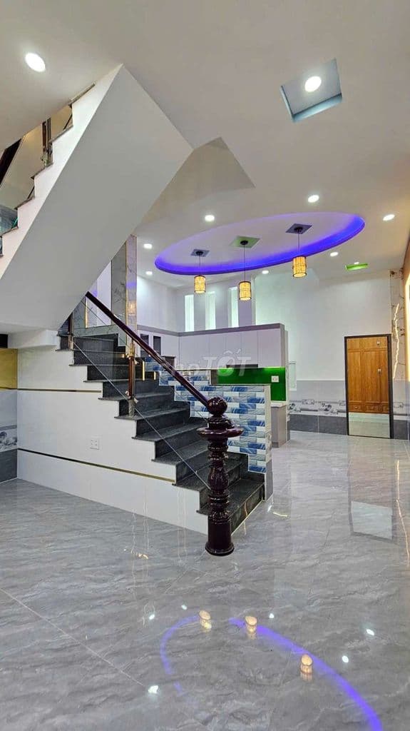 (5x17) - ĐƯỜNG 10M - 3 TẦNG - KDC ĐẠI HẢI -HÓC MÔN - Ảnh 2