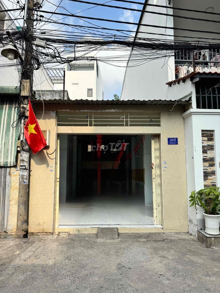 Chính chủ cần bán nhà 14/43 Nguyễn Quang Diêu. 4x19m. 1 Lửng