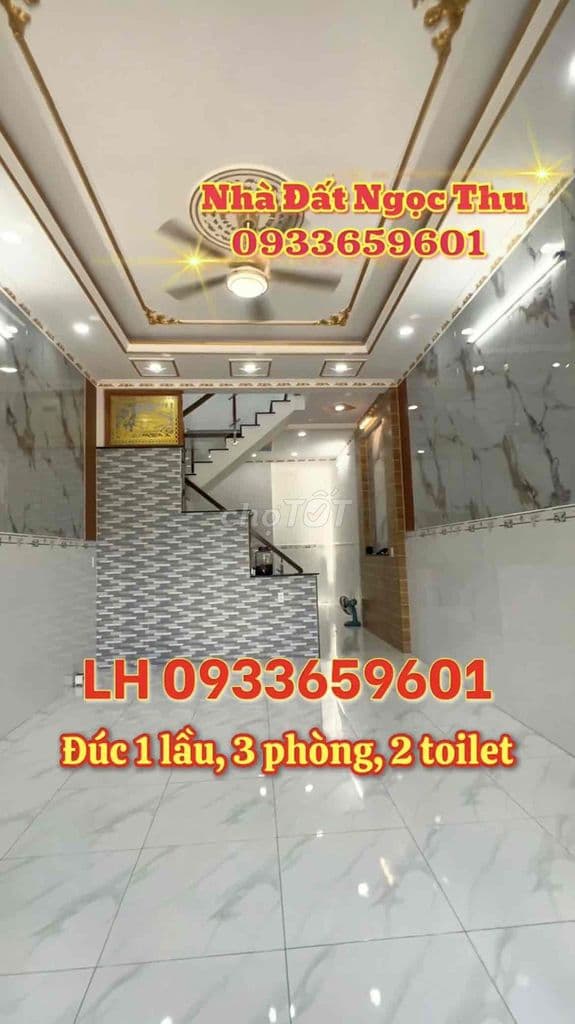 NHÀ 4*14M 3PN HẺM Ô TÔ 7M GẦN CHỢ ĐƯỜNG VÕ VĂN VÂN TÂN VĨNH LỘC TPHCM - Ảnh 2