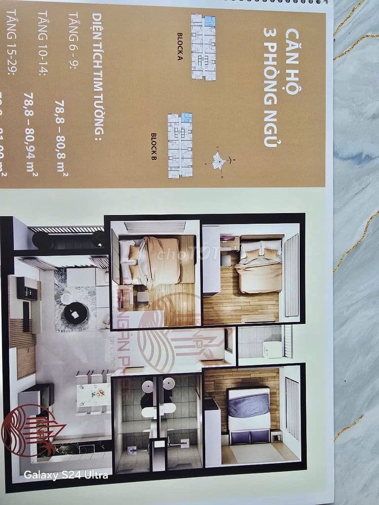 bán căn góc toà A chung cư mường thanh phú hữu - Ảnh 2