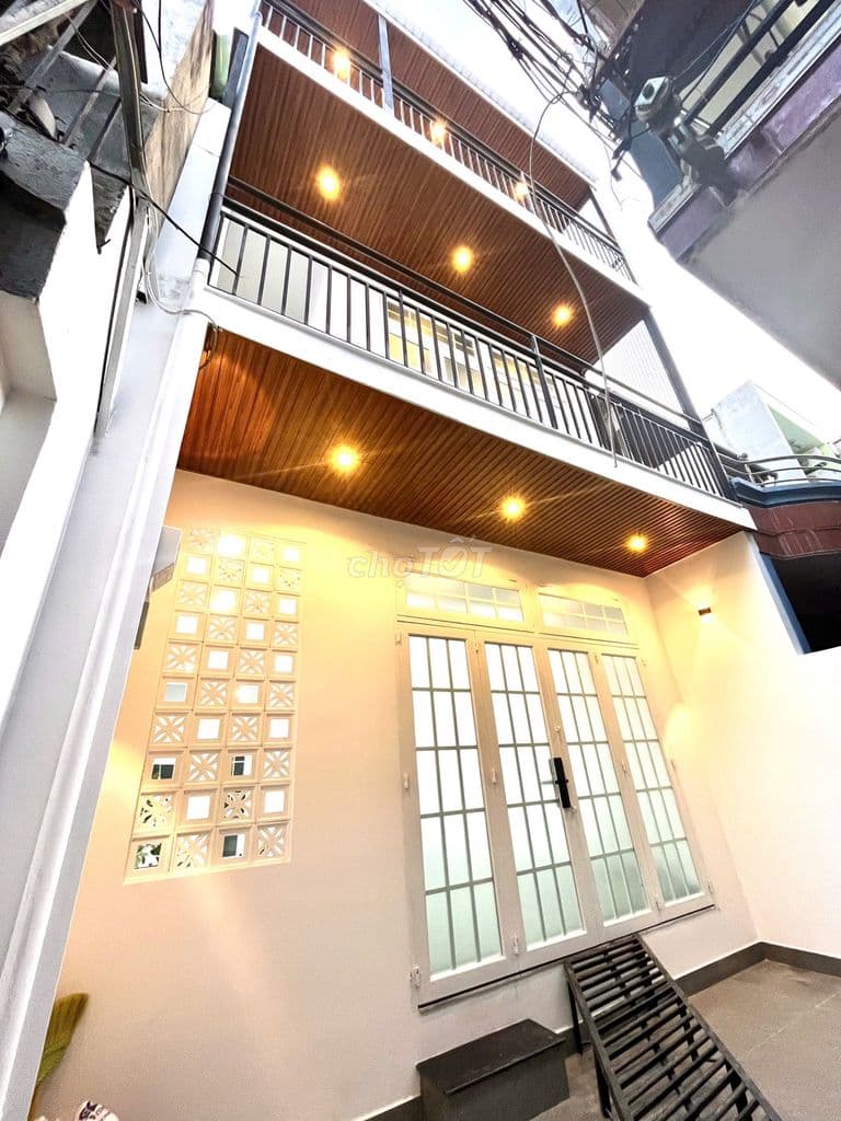 CHDV thu nhập 60 Tr/th, 4 tầng, 7P & MBKD hẻm 166 Huỳnh Tấn Phát Q7 - Ảnh 2