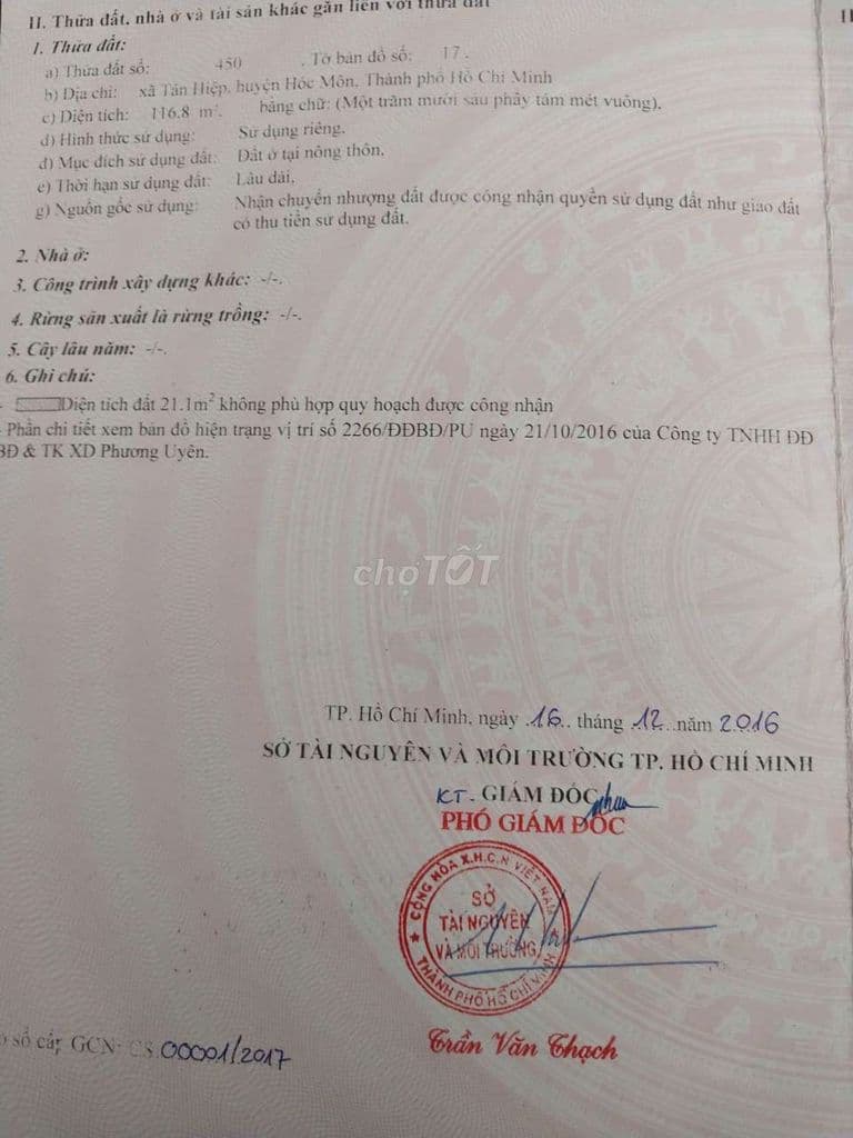 Đất mặt tiền Đường Huỳnh Thị Mài, Tân Hiệp - Ảnh 2