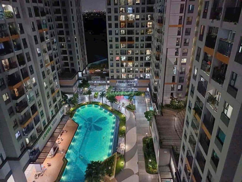 Căn góc 3 PN view Hồ bơi - Sân vườn 83m2 Giá Ngay chủ