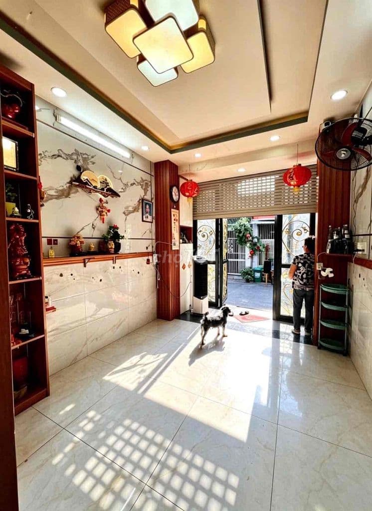 NHÀ ĐẸP 5 TẦNG PHẠM ĐĂNG GIẢNG- 2 MẶT HẺM XE HƠI- DTSD 152M2- NỞ HẬU - Ảnh 3
